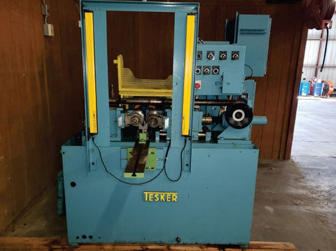 Used Tesker Model 200 Cylindrical 2-Die Thread Roller