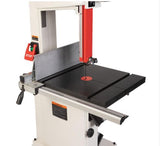 JET JWBS-14SFX-BLK Black 230V Single Phase 14” Vertical Bandsaw with 21”x17” Table JT1-1371