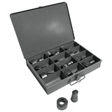 Edwards 12 Piece Oblong Punch & Die Set with Storage Case