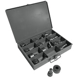 Edwards 12 Piece Standard Round Punch & Die Set with Storage Case