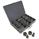 Edwards 12 Piece Round Metric Punch & Die Set with Storage Case