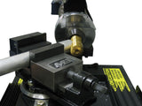 MITTLER BROS ULTIMATE VARIABLE SPEED NOTCHER W/ ADJ. VISE DOUBLE SIDED