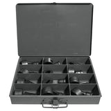 Edwards 12 Piece Oblong Punch & Die Set with Storage Case