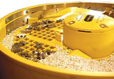 Burr King 4.0 cubic foot Vibra King Large Vibratory Bowl, with Single Timer