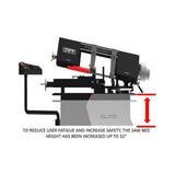JET ELITE 891060 EHB-1018V, 10 X 18 VARIABLE SPEED BANDSAW