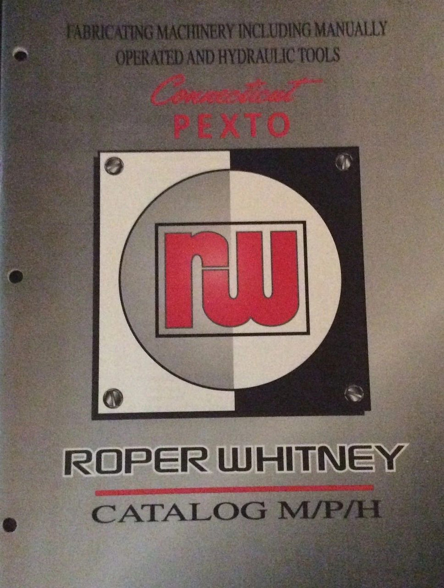 Roper Pexto Catalog Booklet Batavia Machinery, Inc