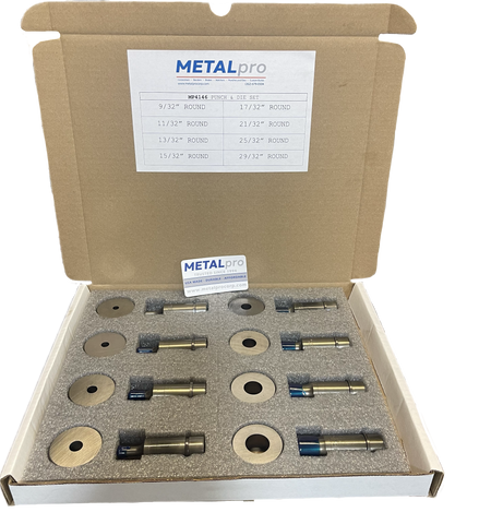 METALpro MP4146 – 8 Piece Punch and Die Set