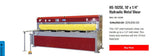 GMC Heavy Duty Hydraulic Shear HS-1025E