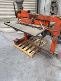 Used Gripnail insulation pinspotter machine