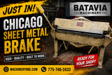 Used Chicago 4' X 16 Gauge Straight Brake