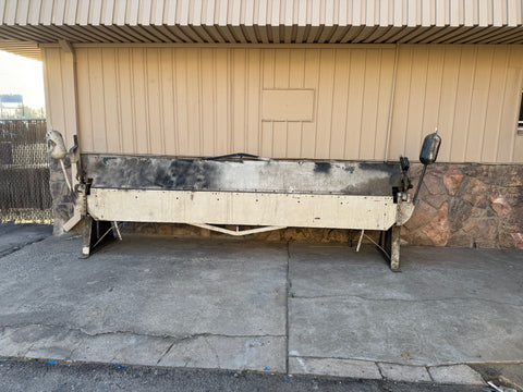 Used Chicago 12' X 18 Gauge sheet metal brake