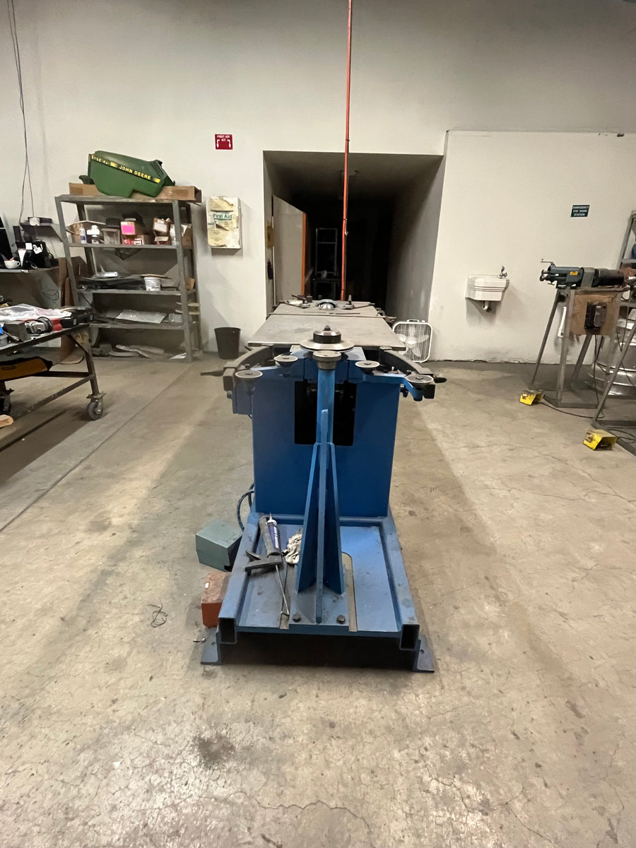 Used Spiral America Elbow locking machine – Batavia Machinery, Inc
