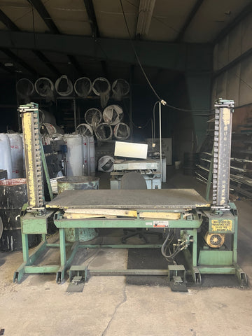 Used Smith double vertical drive turning machine