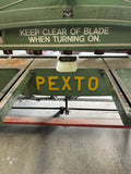 Used Pexto 10' x 14 Gauge Mechanical Power Shear
