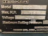 Used Tesker Model 200 Cylindrical 2-Die Thread Roller