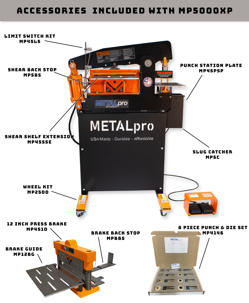 Pro Bender Metal pro Bender MP5000XP 50 Ton – Batavia Machinery, Inc