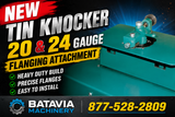 TK 24 Ga. Flanging Attachment.