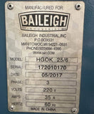 Used Baileigh Heavy Duty Hydraulic Shear - SH-70250-HD