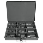 Edwards 12 Piece Round Punch & Die Set with Storage Case