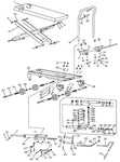 Jet SLT-660F Scissor Lift Table with Folding Handle, 660 Lb. Capacity 140777