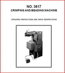 PEXTO No. 3617 CRIMPING AND BEADING MACHINE