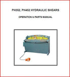 PEXTO PH352, PH452 HYDRAULIC SHEARS