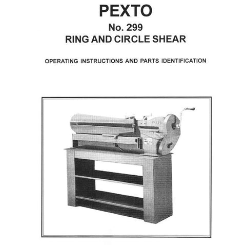 PEXTO No. 299 RING & CIRCLE SHEAR