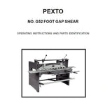 PEXTO G52 FOOT GAP SHEAR